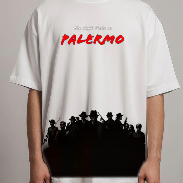 The Night falls in Palermo Shop - T-shirt White